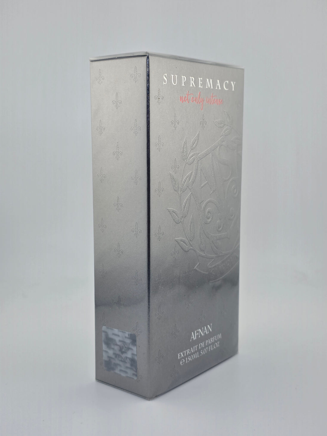 Afnan Supremacy Not Only Intense Extrait de Parfum 150ml, Rarität, silberne Verpackung