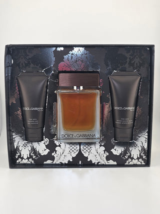 Dolce & Gabbana The One for Men Eau de Toilette Set mit 100ml EDT, Duschgel und Aftershave, Herren, Geschenkset