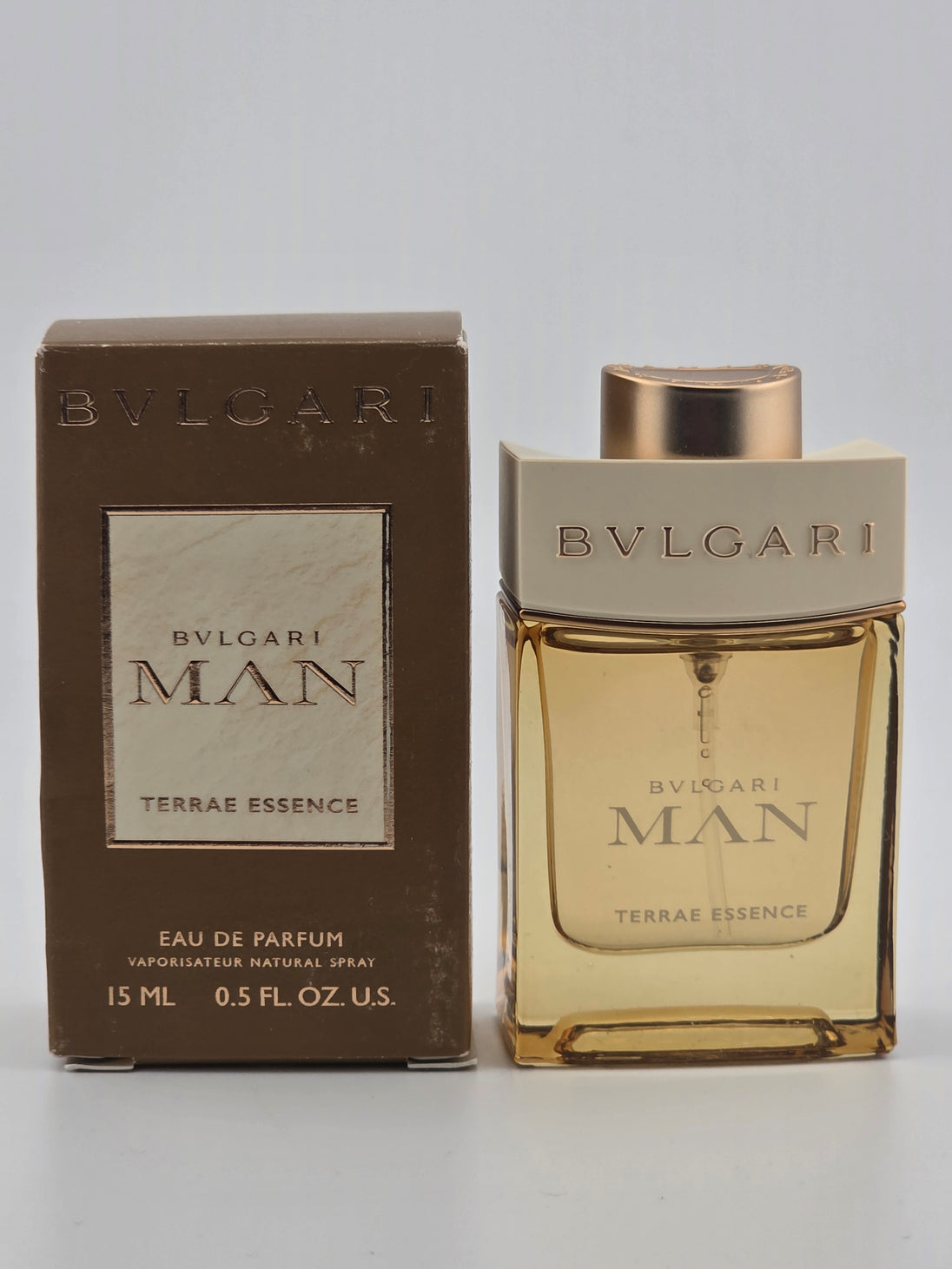 Bvlgari Man Terrae Essence Eau de Parfum 15ml Miniatur, Rarität, Herrenparfum