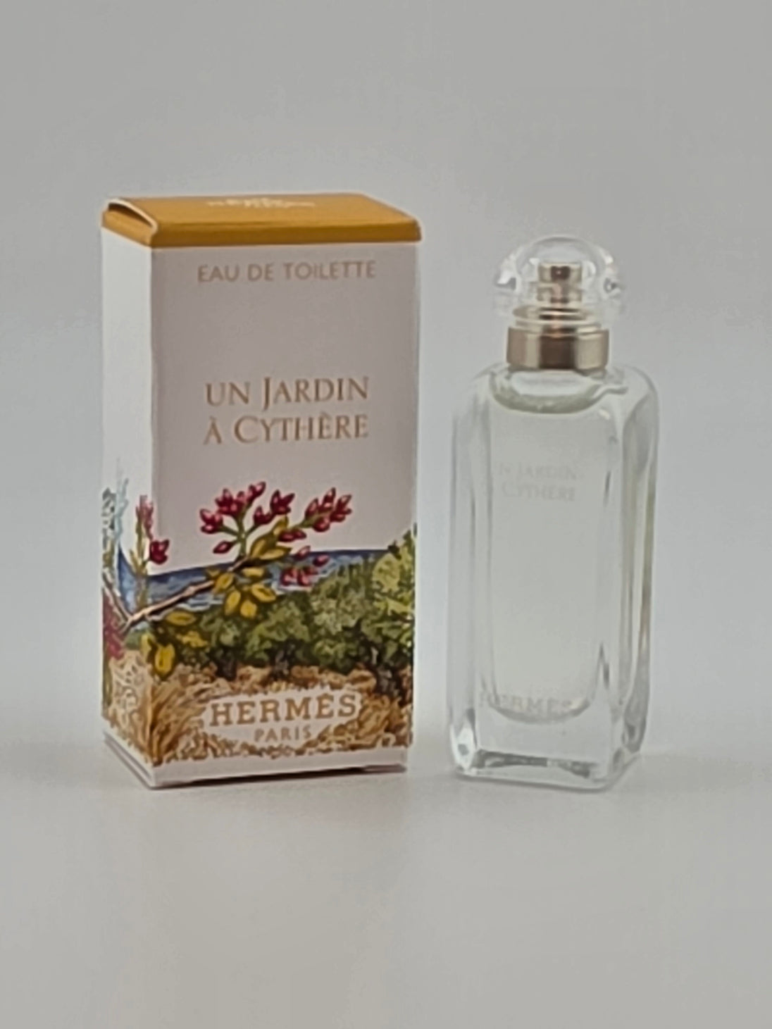 Hermès Un Jardin à Cythère Eau de Toilette 15ml Miniatur, Rarität, mit Box