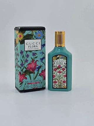 Gucci Flora Gorgeous Jasmine Eau de Parfum Miniatur 5ml, limitierte Edition, florales Design, Rarität