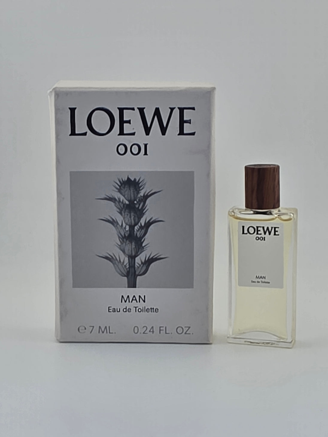 Loewe 001 Man Eau de Toilette 7ml Miniatur, Rarität, Herrenduft mit Geschenkbox