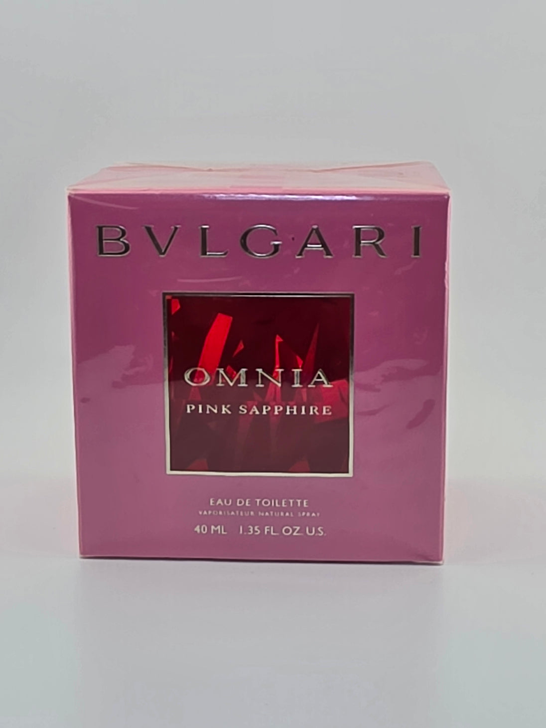 Bvlgari Omnia Pink Sapphire Eau de Toilette 40ml, Damenparfum, Rarität, pinke Box