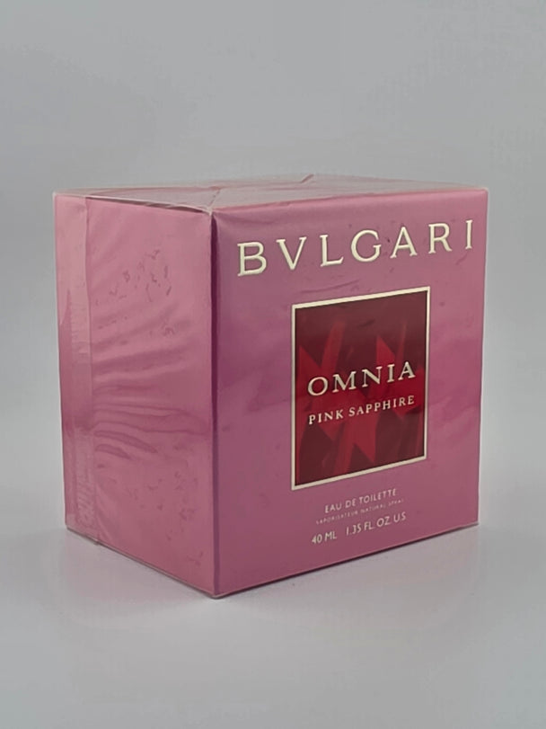 Bvlgari Omnia Pink Sapphire Eau de Toilette 40ml, Rarität, Parfum in originalverpackter Box