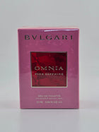 Bulgari Omnia Pink Sapphire Eau de Toilette 25ml, Miniatur, pinke Verpackung