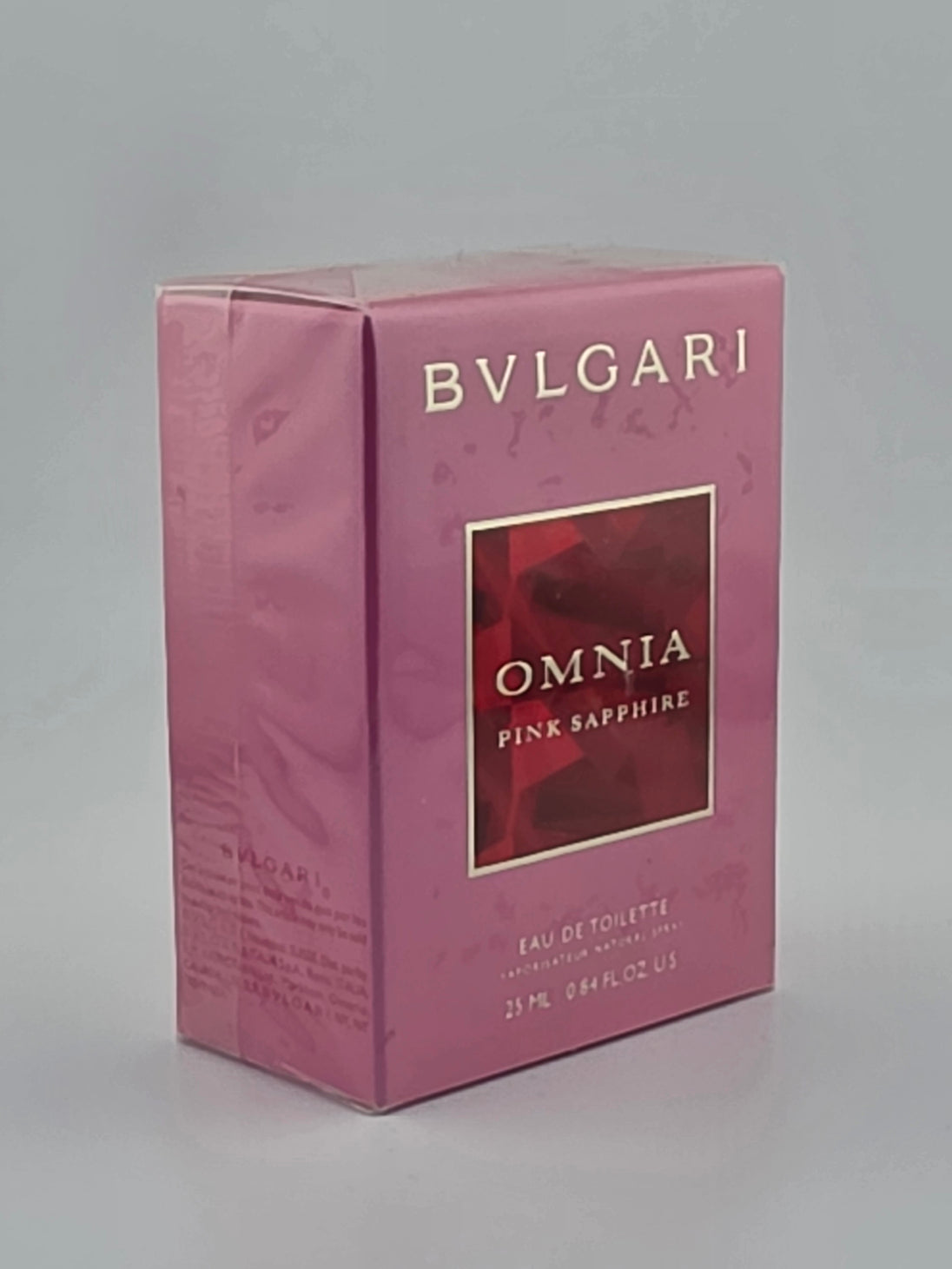 Bvlgari Omnia Pink Sapphire Eau de Toilette 25ml, Miniatur, Rarität, Vintage Edition