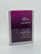 Lacoste L.12.12 Pour Elle Magnetic Eau de Parfum für Damen, lila Verpackung, Duft