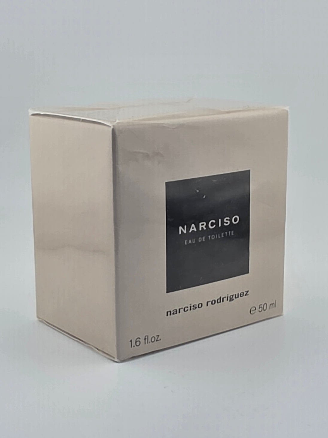 Narciso Rodriguez Eau de Toilette 50ml, Parfum-Rarität, beige Box, Vintage-Duft