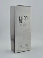 Mugler Alien Man Eau de Toilette 100ml Refill Flakon Rarität Herrenduft silberne Box
