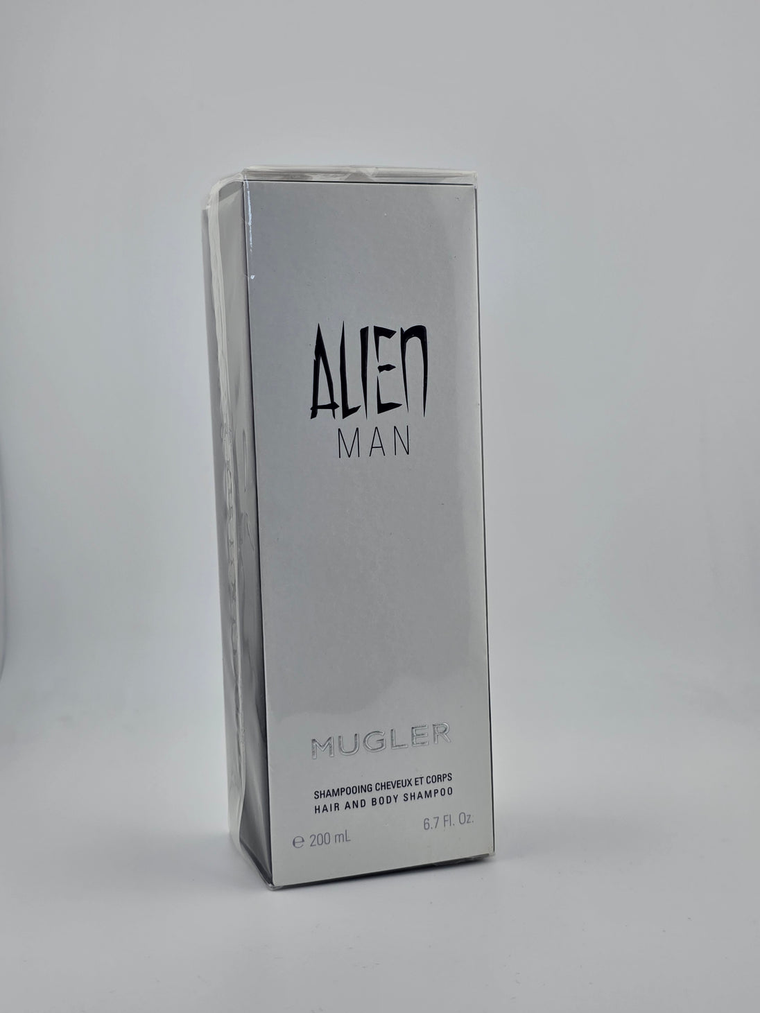 Mugler Alien Man Hair and Body Shampoo 200ml, Rarität, luxuriöse Parfum-Pflege, limitiert