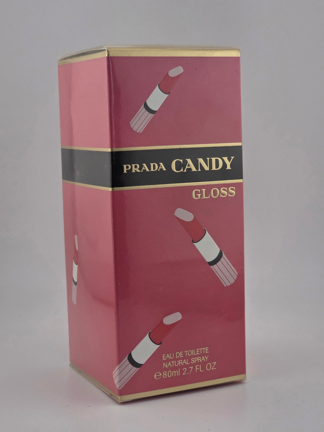 Prada Candy Gloss Eau de Toilette 80ml, Parfum Rarität, limitierte Edition, Vintage-Design