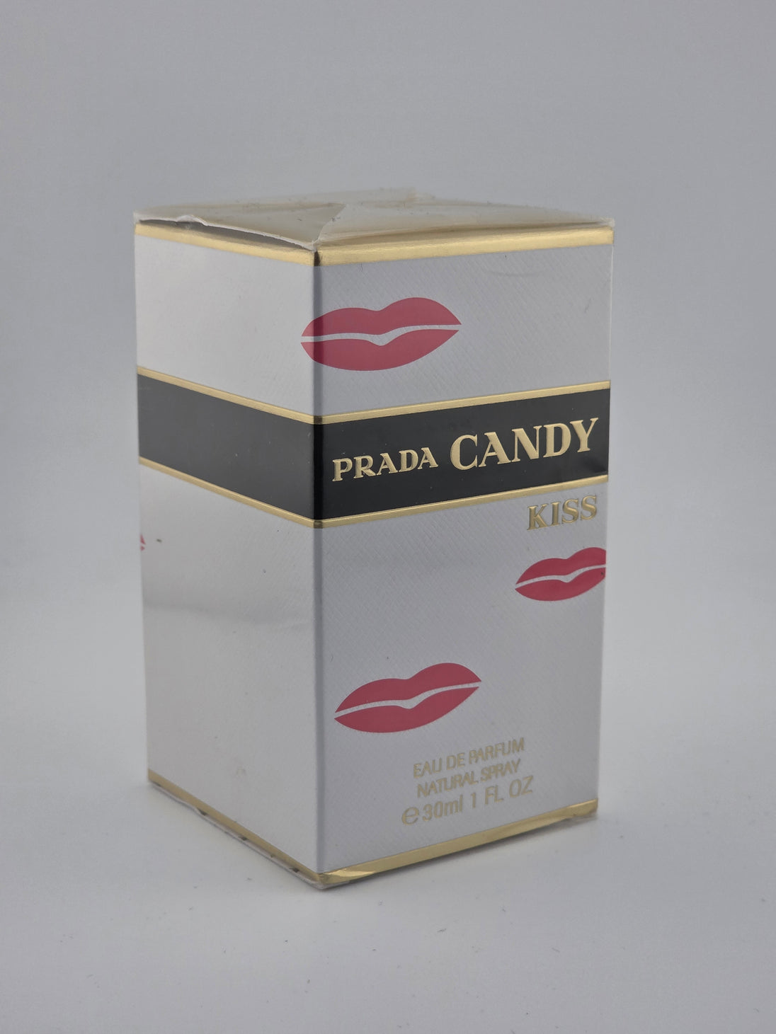 Prada Candy Kiss Eau de Parfum 30ml, Rarität, Parfum in Originalverpackung mit Kussmund-Design