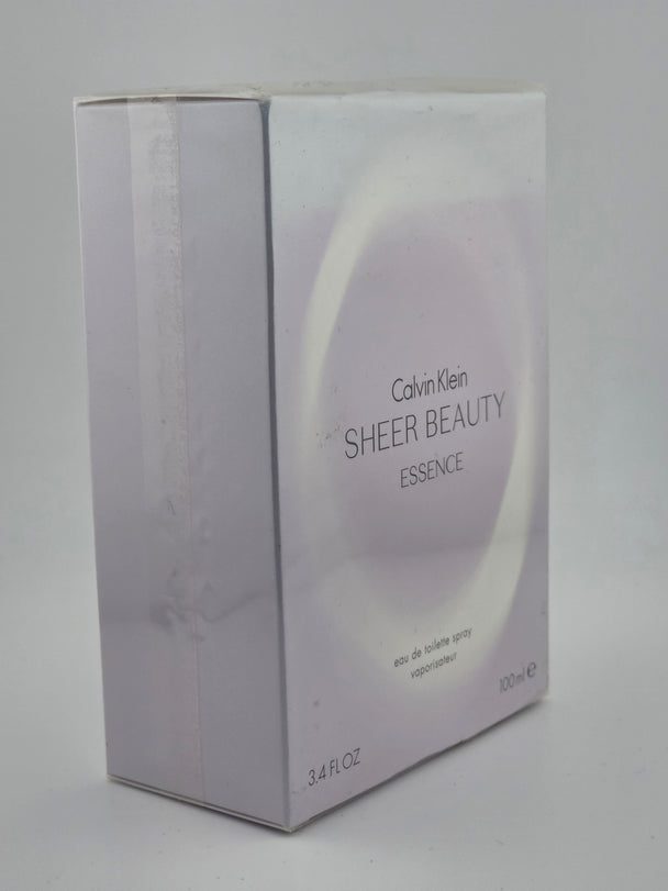 Calvin Klein Sheer Beauty Essence Eau de Toilette 100ml, Rarität, Parfumverpackung
