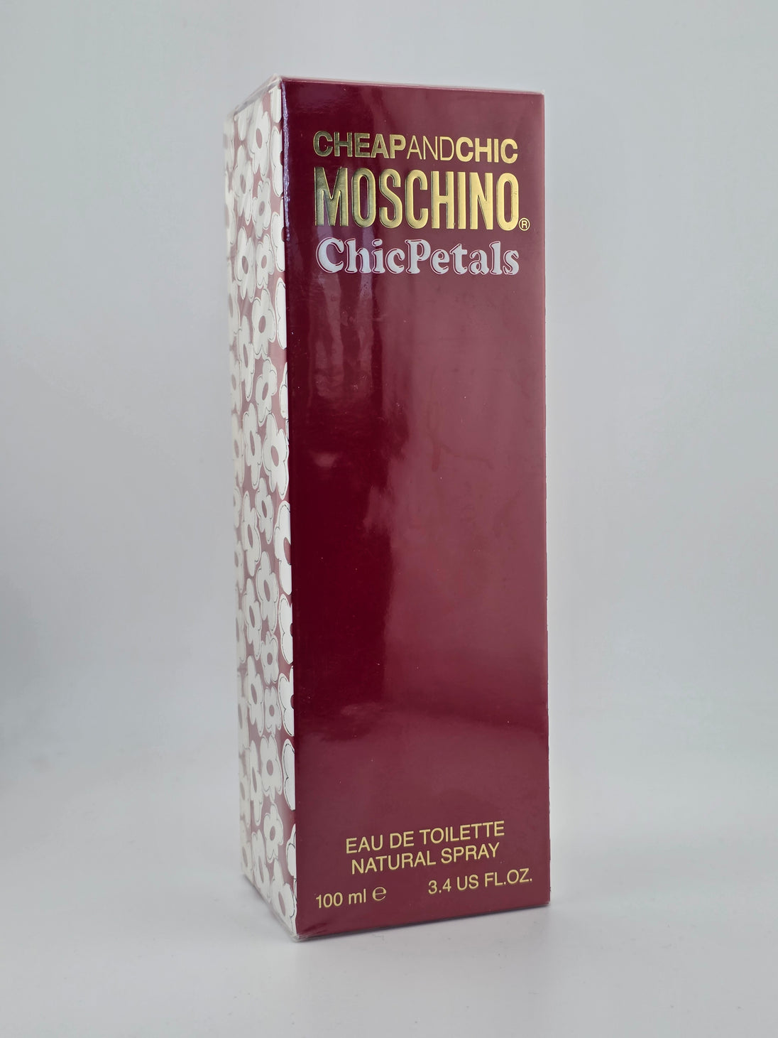 Moschino Cheap and Chic Chic Petals Eau de Toilette 100ml, Damenduft, Rarität, rote Box