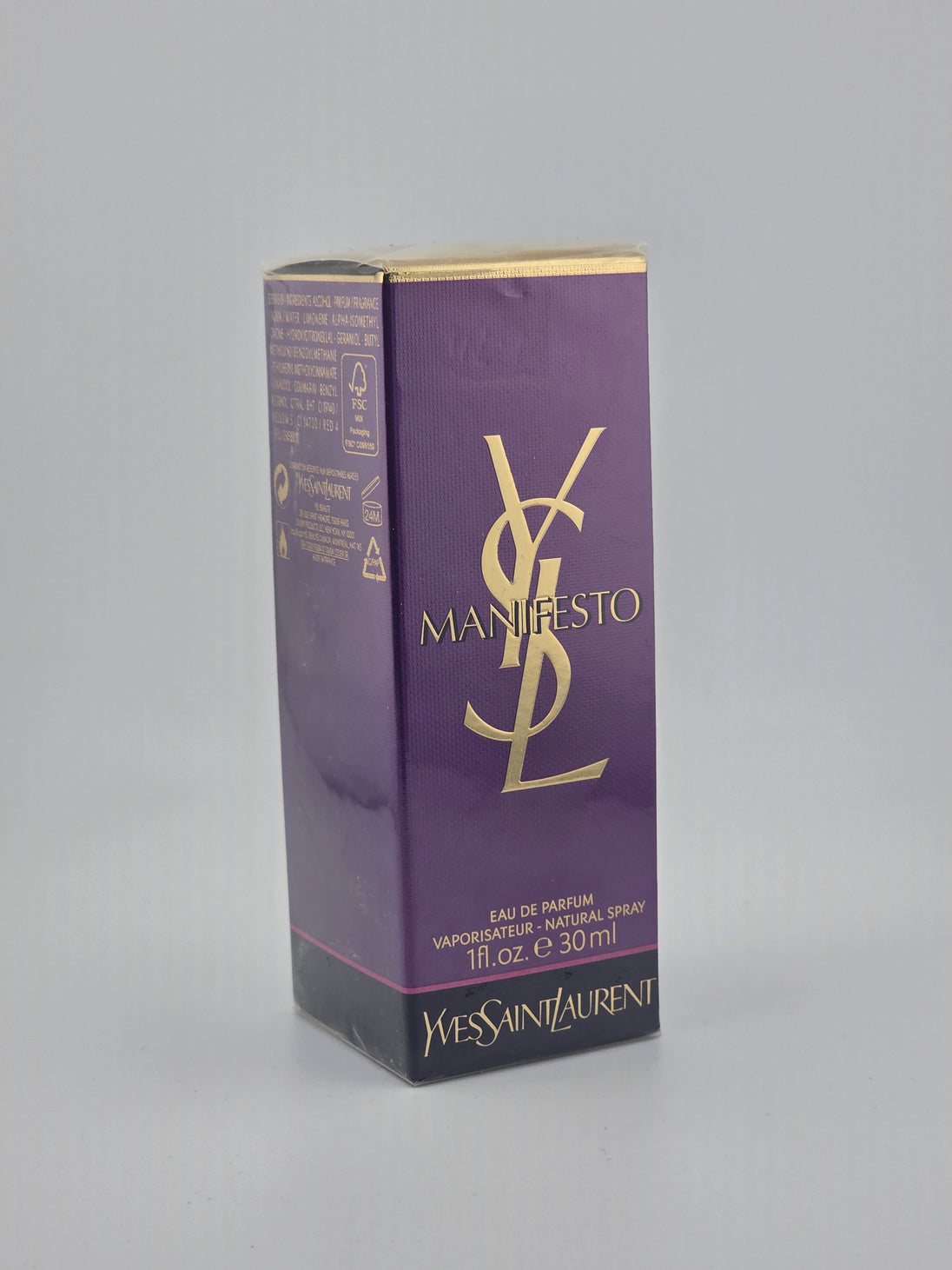 Yves Saint Laurent Manifesto Eau de Parfum 30ml Rarität, lila Box, limitiert, Damenparfum