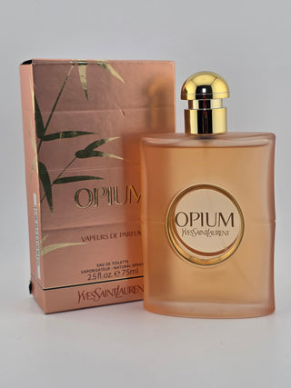 Yves Saint Laurent Opium Eau de Toilette 75ml Vintage Rarität, Duftflakon und Box