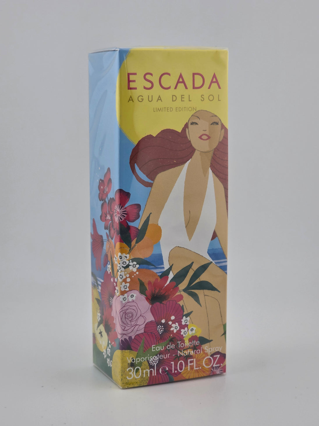 Escada Agua del Sol Eau de Toilette 30ml, limitierte Edition, Parfum Rarität, buntes Design