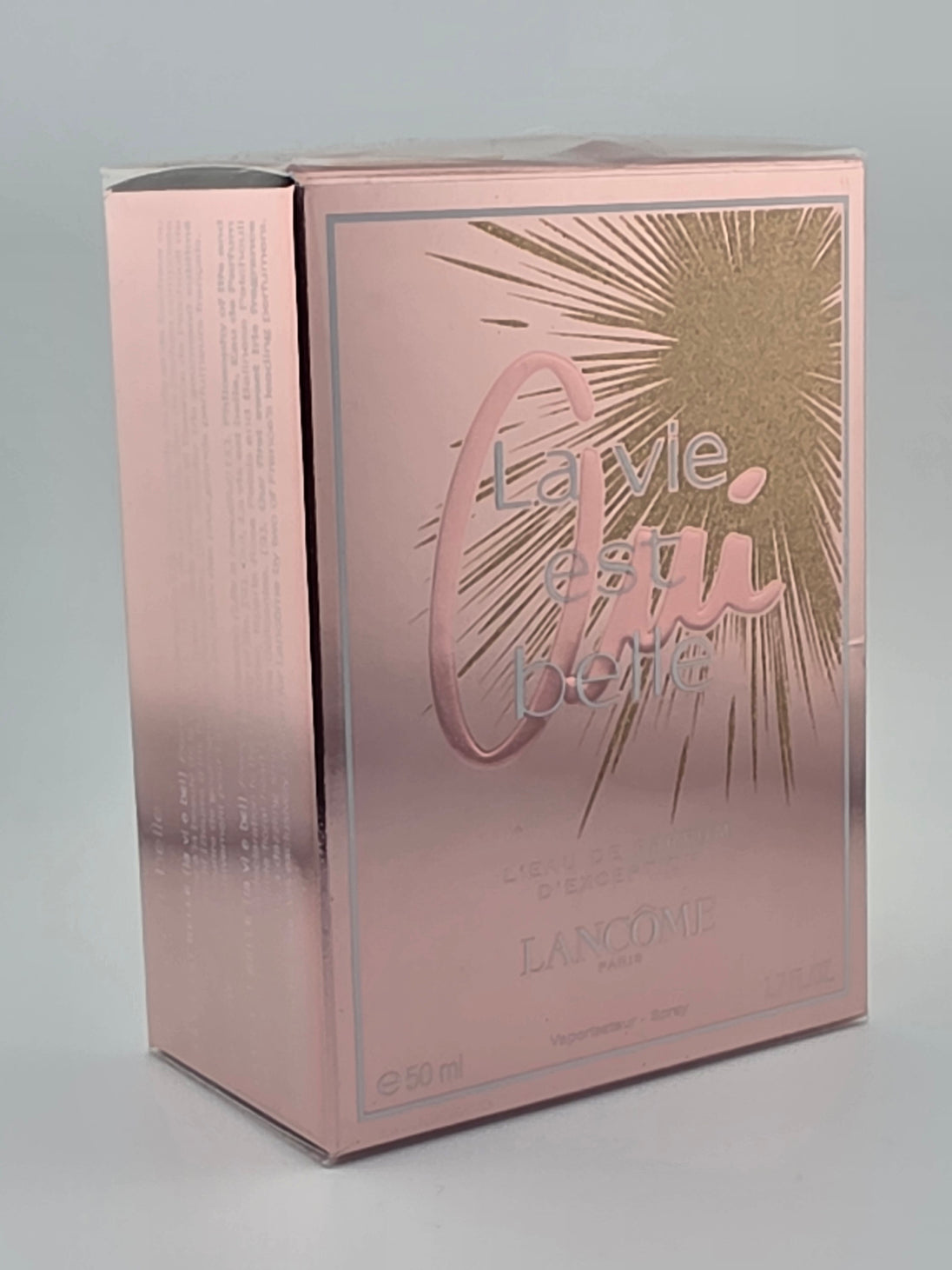 Lancôme La vie est belle Oui Eau de Parfum 50ml, limitierte Edition, Rarität, Parfum-Verpackung