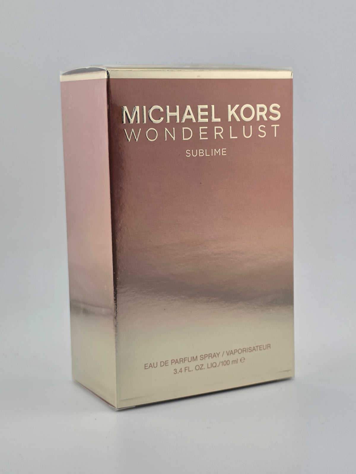 Michael Kors Wonderlust Sublime Eau de Parfum 100ml, goldene Verpackung, Parfum Rarität