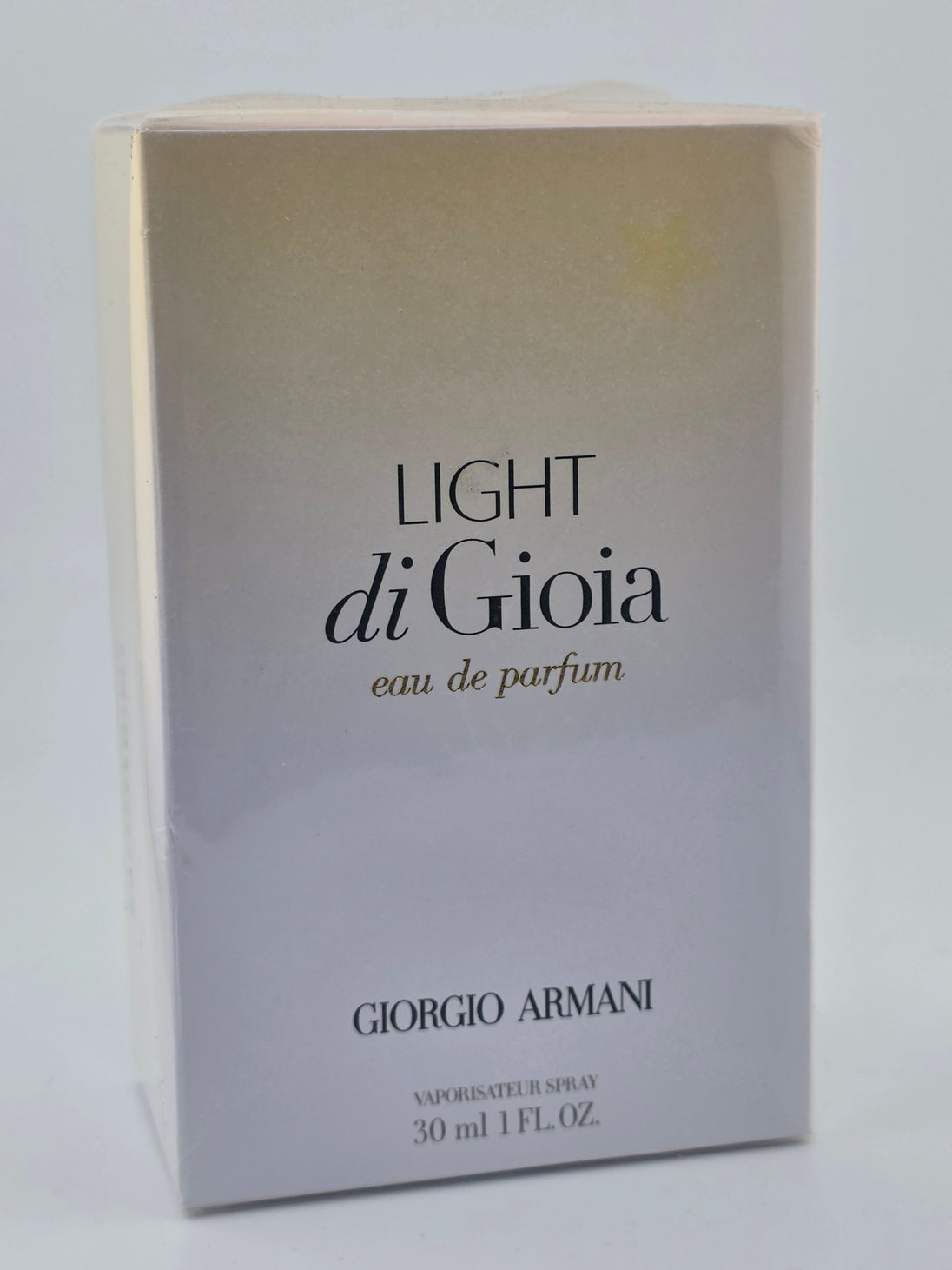 Giorgio Armani Light di Gioia Eau de Parfum 30ml, Parfum, elegante Verpackung, seltene Miniatur, Rarität.