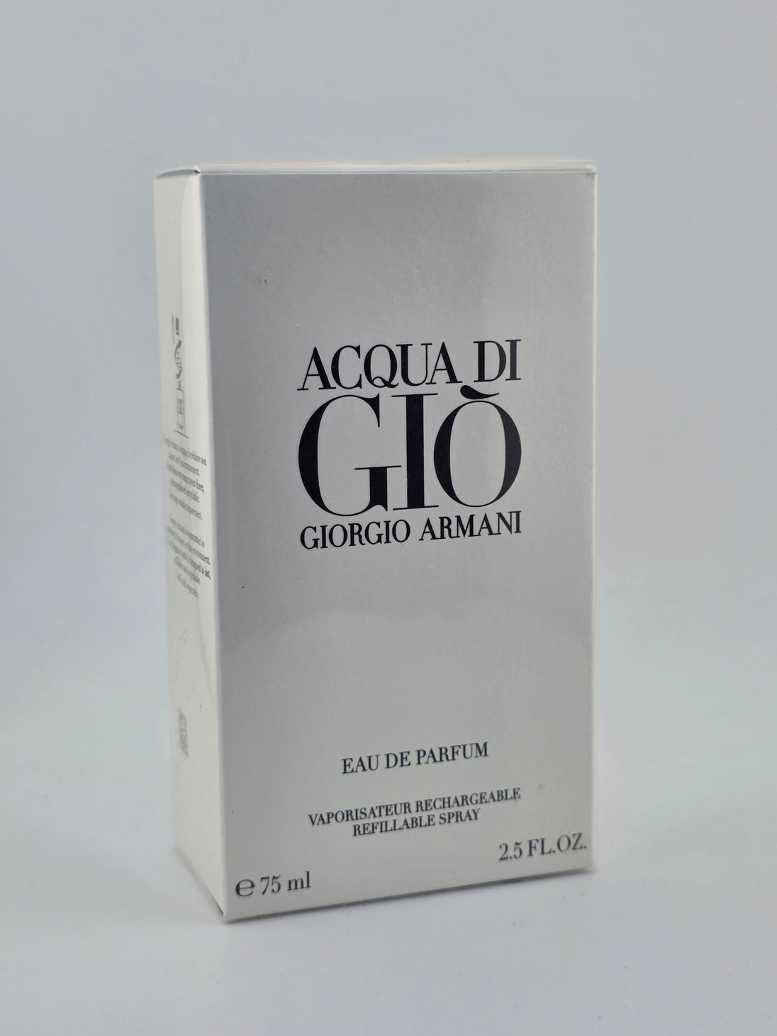 Giorgio Armani Acqua di Giò Eau de Parfum 75ml, Parfum Rarität, edle Verpackung