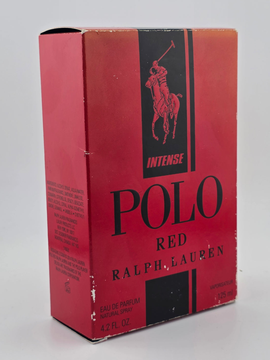 Ralph Lauren Polo Red Intense Eau de Parfum 125ml, Rarität, Parfum Box, limitiert, Vintage
