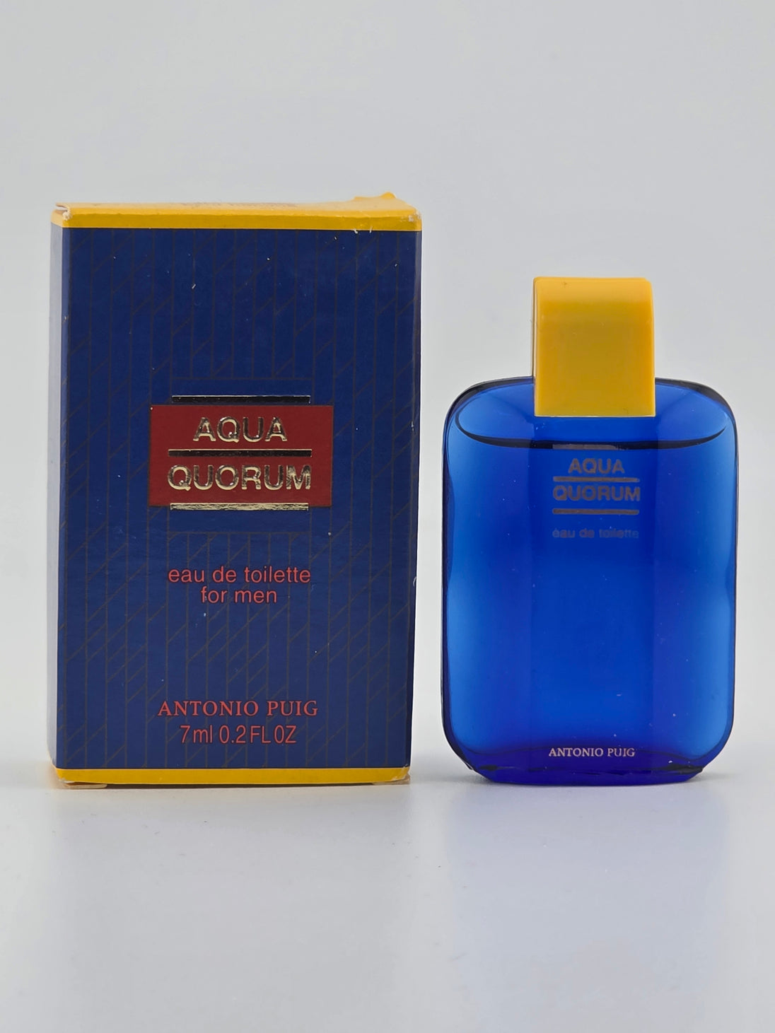 AQUA QUORUM by Antonio Puig Eau de Toilette 7ml Miniatur - Vintage Formula -Parfum online kaufen