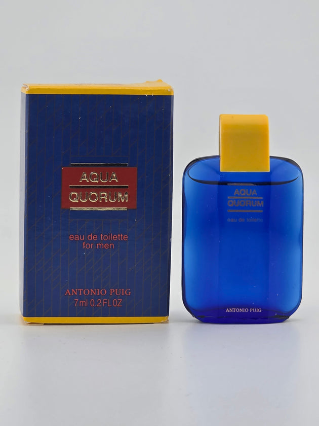 AQUA QUORUM by Antonio Puig Eau de Toilette 7ml Miniatur - Vintage Formula -Parfum online kaufen