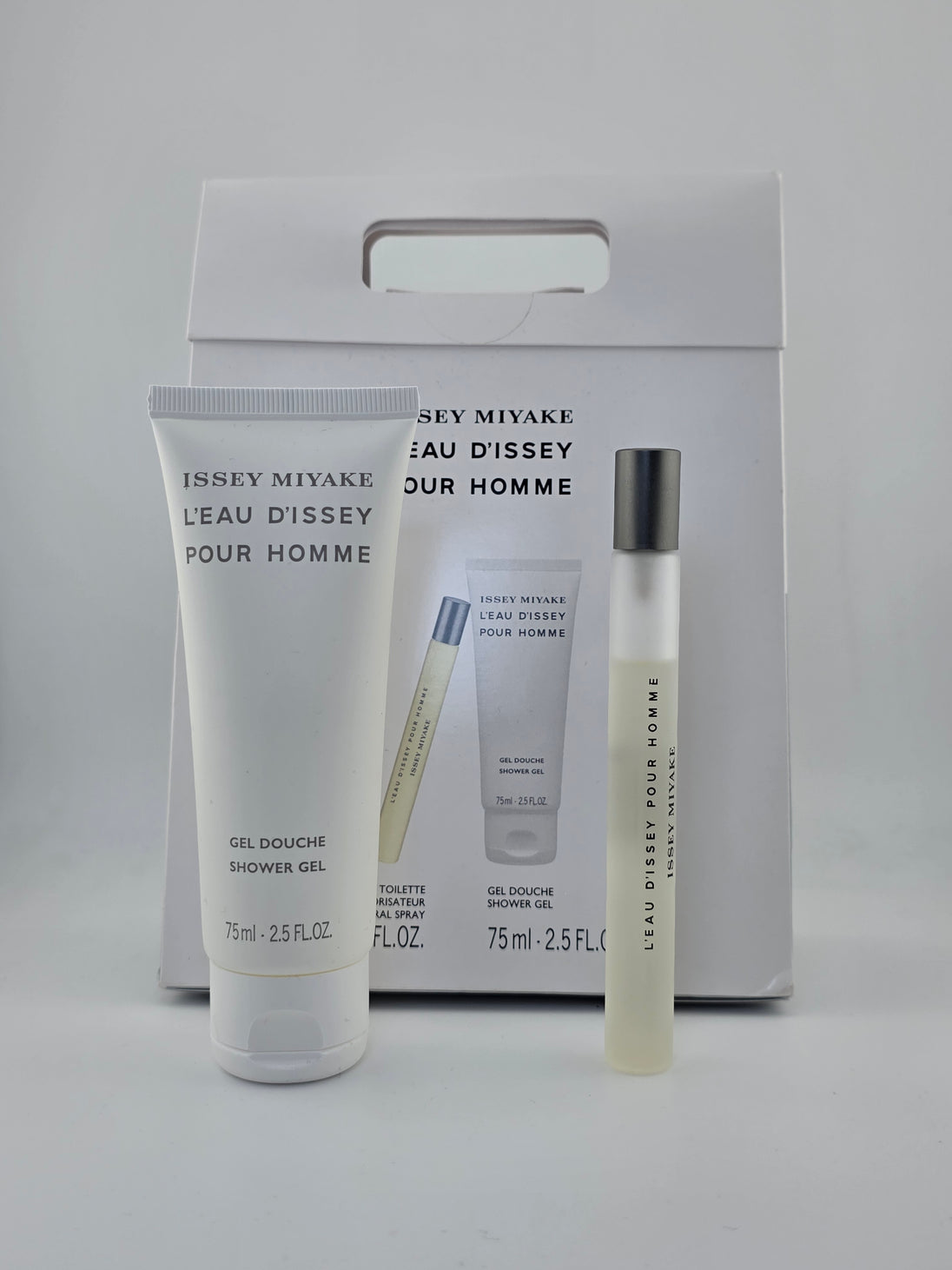 Issey Miyake L'Eau D'Issey Pour Homme Eau de Toilette 10ml + 75ml Duschgel Set -Parfum online kaufen