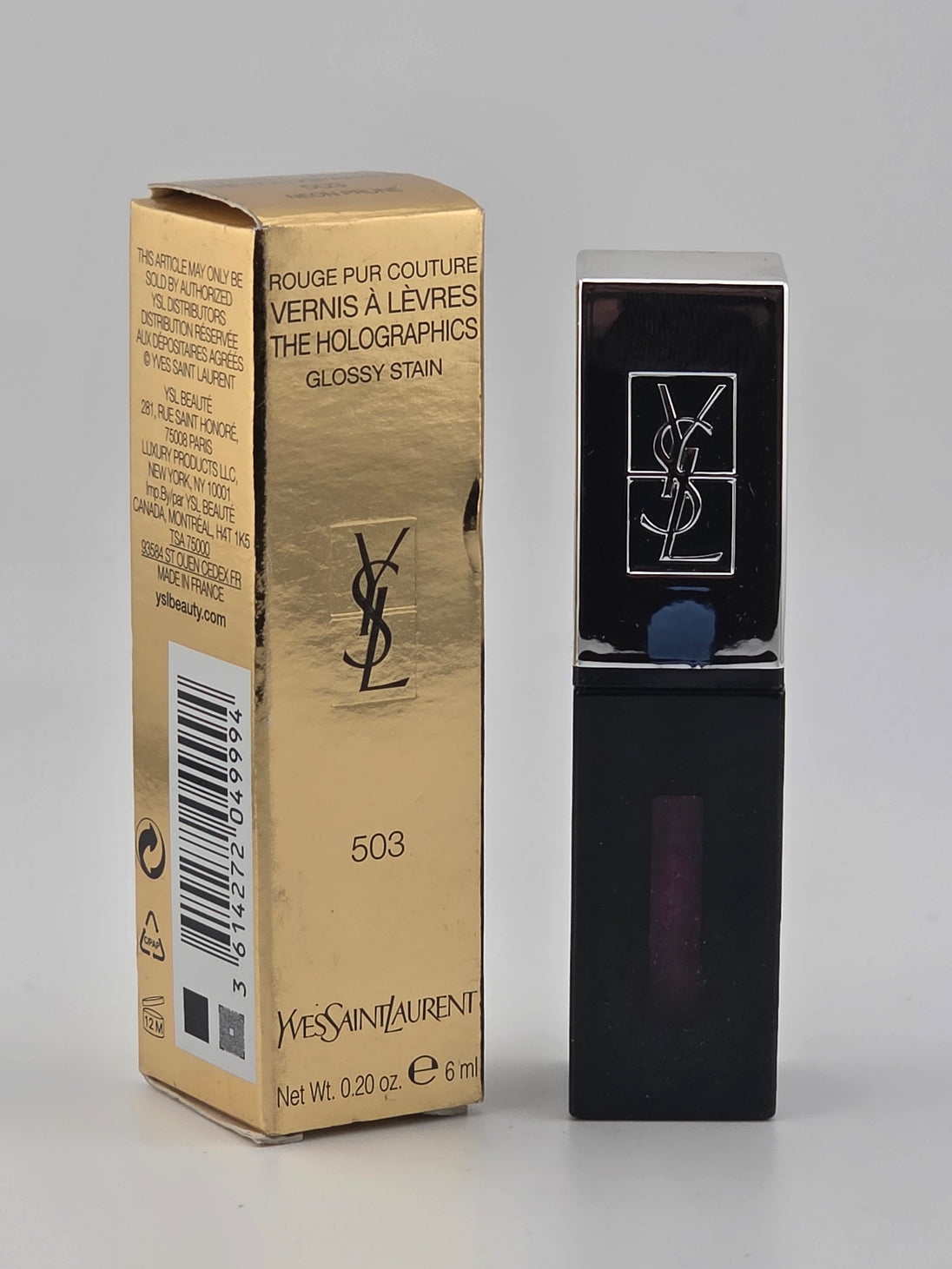 Yves Saint Laurent Rouge Pur Couture Vernis à Lèvres 503, 6ml, limitierte Edition, Rarität