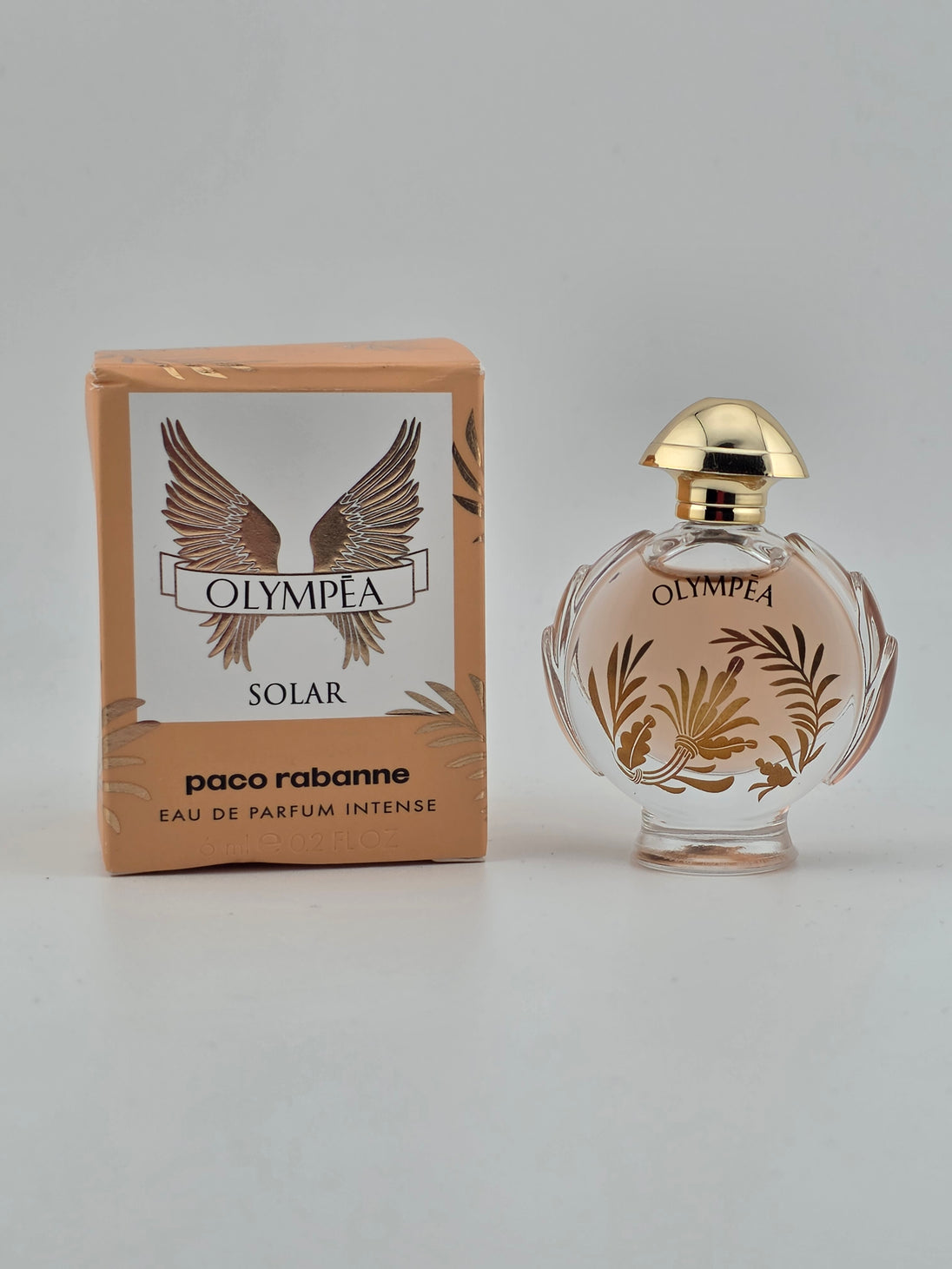 Paco Rabanne Olympea Solar Eau de Parfum Intense Miniatur 6ml, Rarität, Collector's Edition