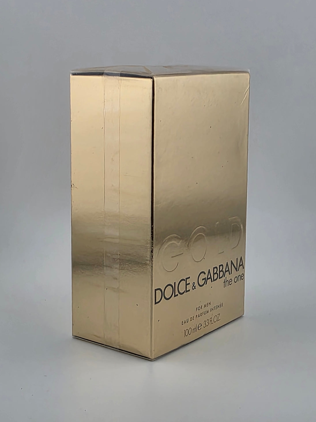 Dolce & Gabbana The One Gold für Herren, 100ml Eau de Parfum Intense, Vintage Rarität