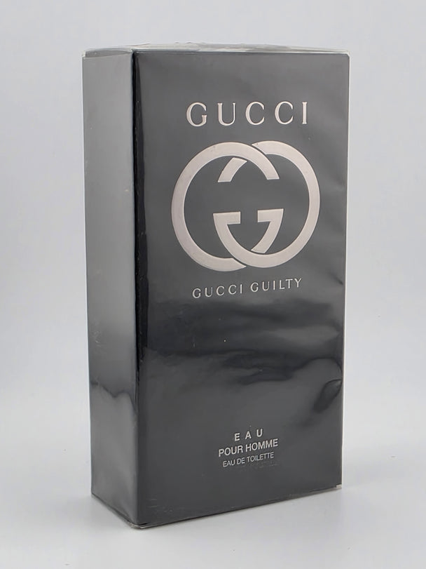 Gucci Guilty Pour Homme Eau de Toilette 100ml, Vintage Rarität, limitierte Edition, Collector's Edition