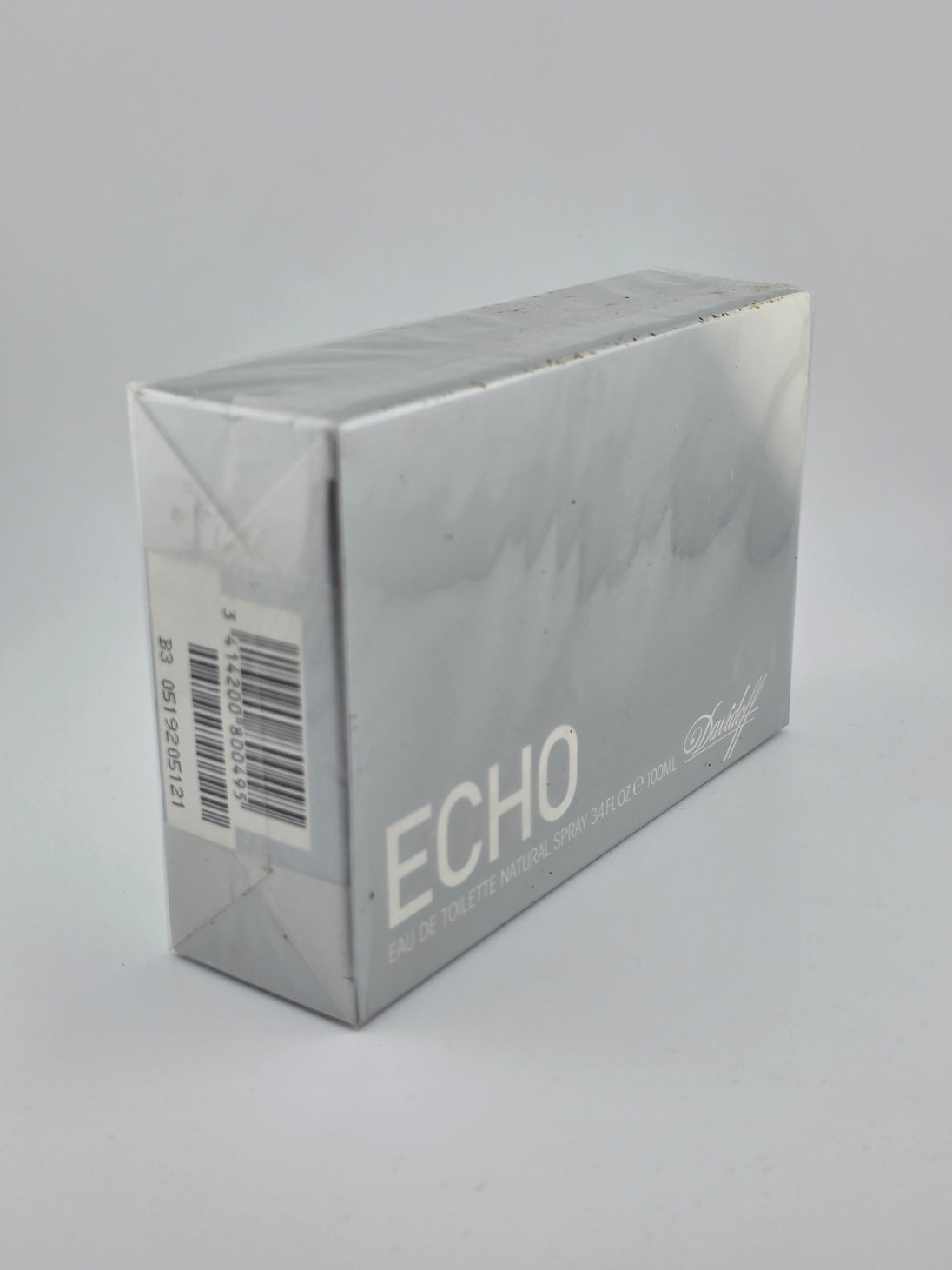 Davidoff Echo Eau de Toilette 100ml, Vintage Rarität in Originalverpackung, Collector's Edition