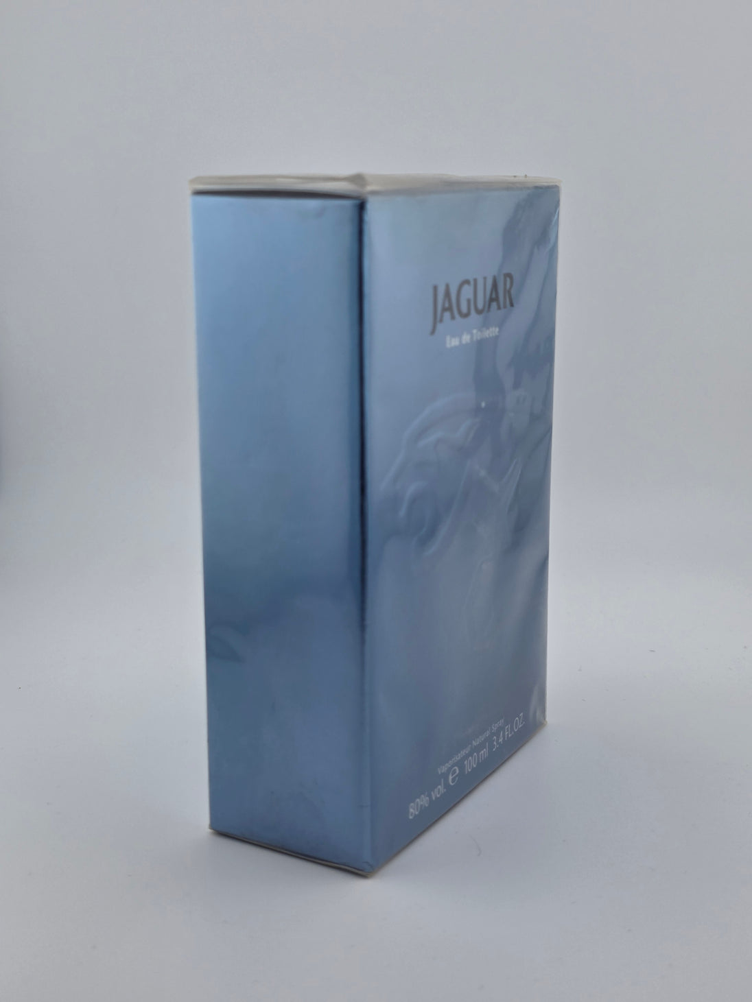 Jaguar Eau de Toilette 100ml, Vintage Herrenparfum in blauer Verpackung, Rarität für Sammler