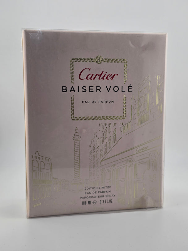 Cartier Baiser Volé Eau de Parfum 100ml, limitierte Edition, Vintage Rarität, Parfüm für Damen