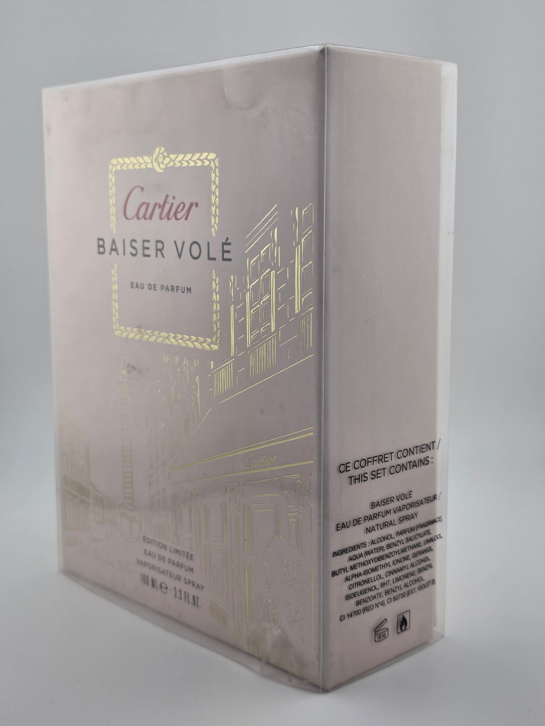 Cartier Baiser Volé Eau de Parfum 100ml, limitierte Edition, Vintage Rarität, Collector's Edition