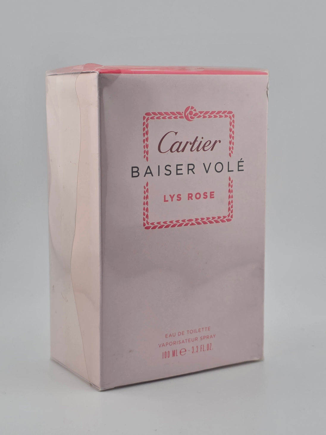 Cartier Baiser Volé Lys Rose Eau de Toilette 100ml, Vintage Rarität in Originalverpackung
