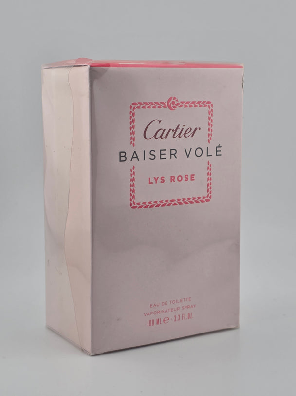 Cartier Baiser Volé Lys Rose Eau de Toilette 100ml, Vintage Rarität in Originalverpackung