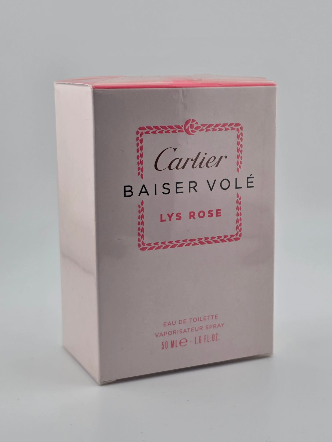Cartier Baiser Volé Lys Rose Eau de Toilette 50ml, Vintage Rarität in Originalverpackung