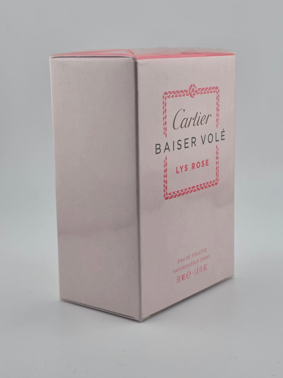 Cartier Baiser Volé Lys Rose Eau de Toilette 50ml, Vintage Rarität in rosa Verpackung