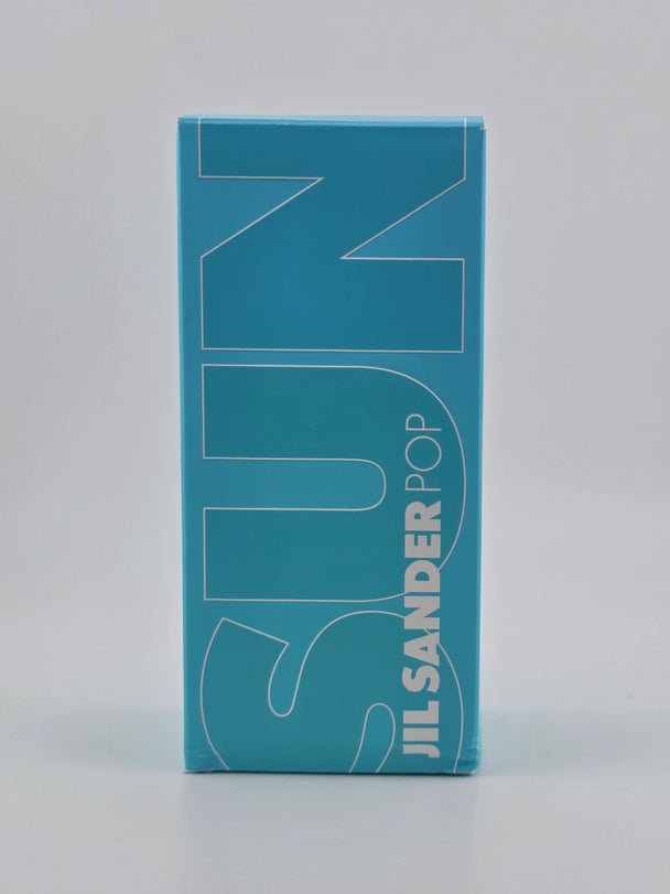 Jil Sander Pop Eau de Toilette 100ml, Vintage Parfum in blauer Box, Rarität für Sammler