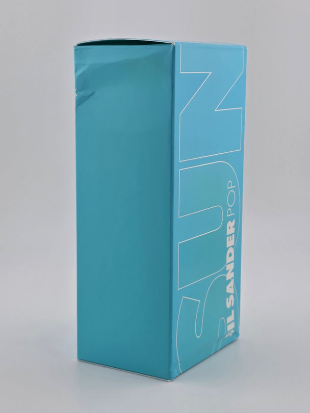 Jil Sander Pop Eau de Toilette 100ml, Vintage Parfum in blauer Box, Rarität für Sammler