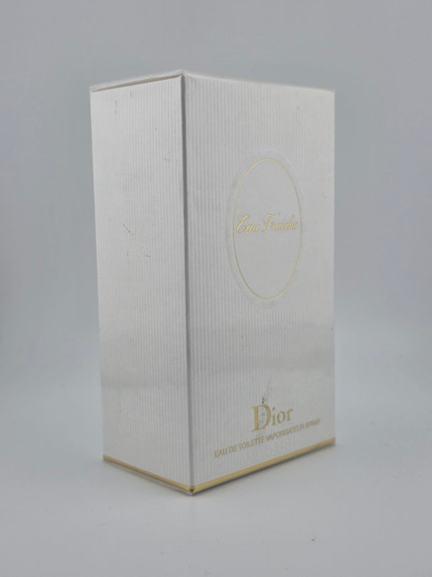 Dior Eau Fraîche Eau de Toilette 100ml, Vintage Rarität in weißer Box mit Goldschrift