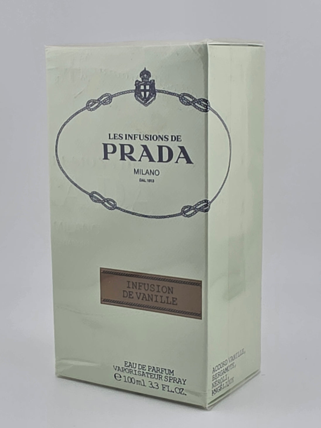 Prada Les Infusions de Prada Infusion de Vanille 100ml Eau de Parfum, Vintage Rarität, Collector's Edition