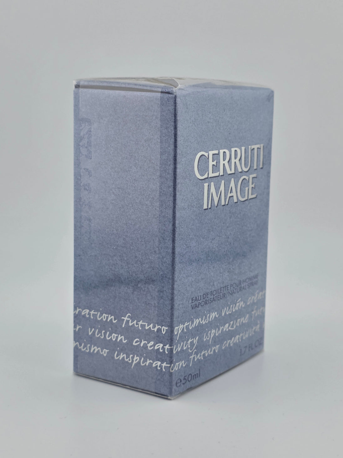 Cerruti Image Eau de Toilette 50ml für Herren, Vintage Rarität in blauer Verpackung