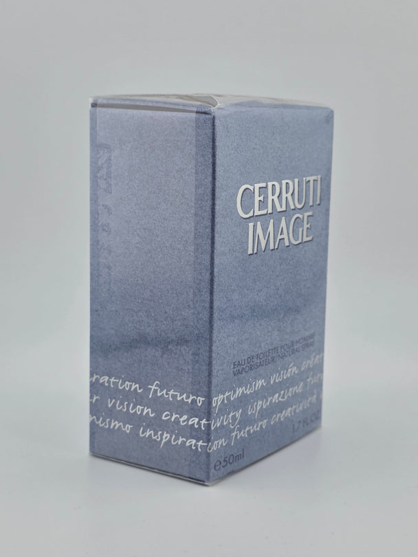 Cerruti Image Eau de Toilette 50ml für Herren, Vintage Rarität in blauer Verpackung