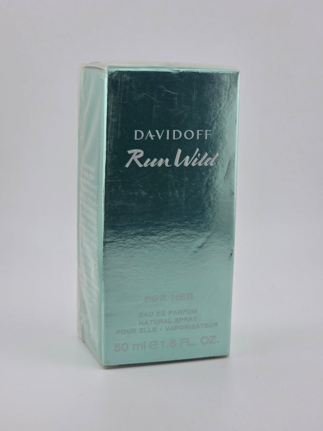 Davidoff Run Wild for Her Eau de Parfum 50ml, Vintage Rarität, limitierte Edition