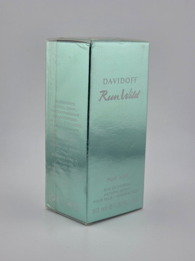 Davidoff Run Wild for Her Eau de Parfum 50ml, Vintage Rarität in Mint-Box