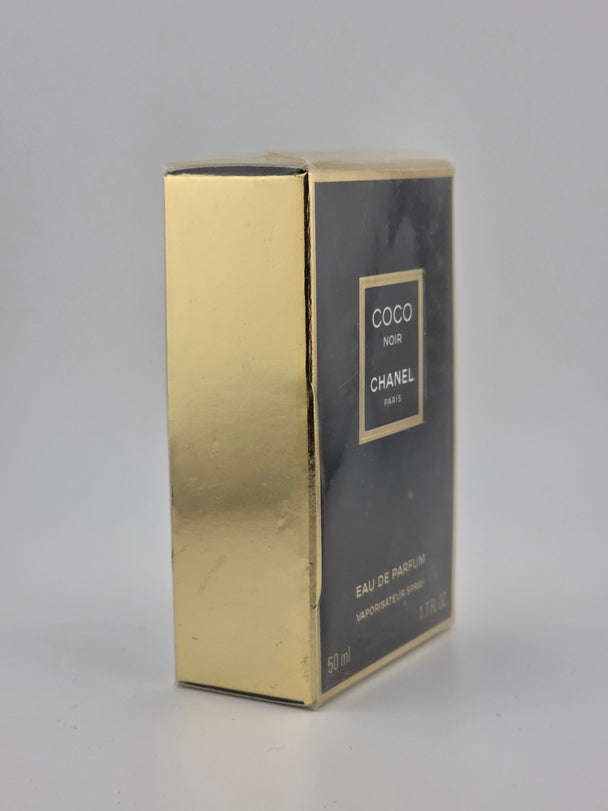 Chanel Coco Noir Eau de Parfum 50ml, Vintage Rarität in gold-schwarzer Verpackung